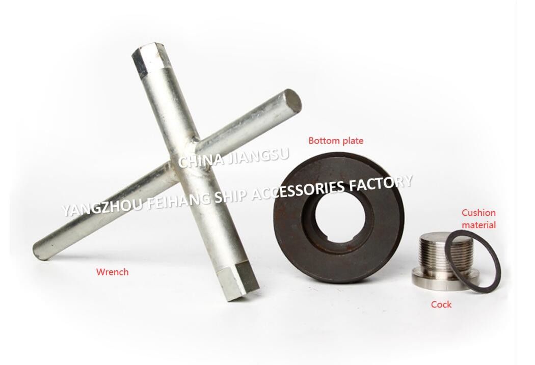 Cina fornisce AW52-45N CB/T254-1997 tappi di fondo per serbatoi d'acqua con piastra di fondo in acciaio inossidabile a cocco in acciaio al carbonio