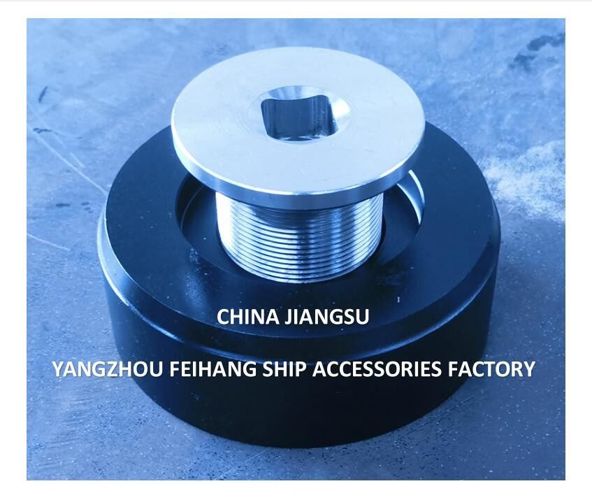 FeiHang AO62-45N Bottom Plug Marine Plug Diametro 62mm Piastra inferiore H-45mm Acciaio inossidabile per serbatoio di olio
