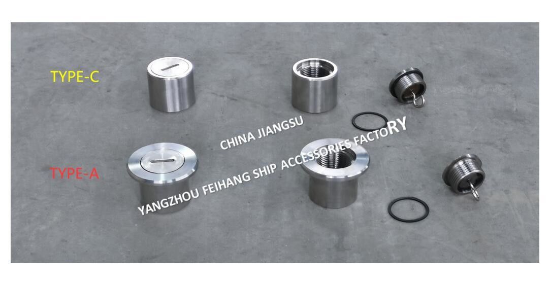 92 mm OD C-Type Marine Stainless Steel Sounding Pipe Head Standard di progettazione personalizzati