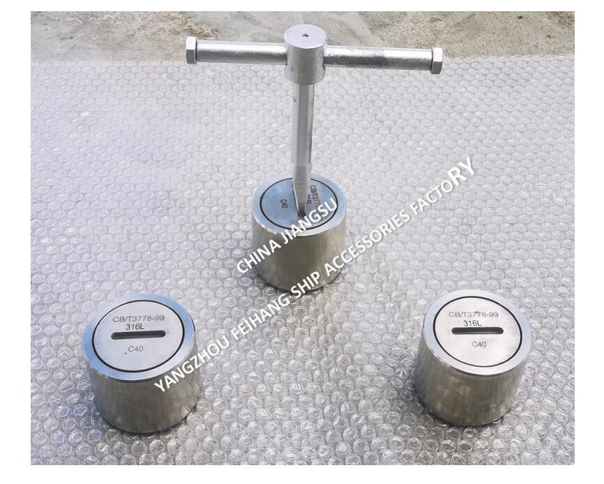 DN40-DN150 Testa del tubo di sondaggio modello A40 Cb/T3778 Capo e materiale del corpo in acciaio inossidabile