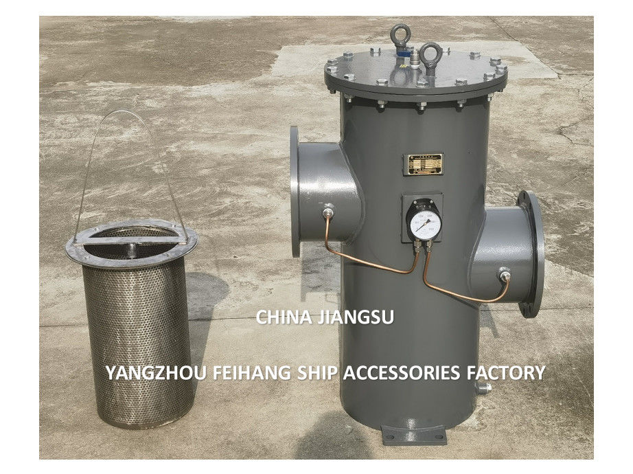 Modello fH-5K-300A Ship Standard Simplex Basket Strainer & Carbon Steel Simplex Oil Strainers