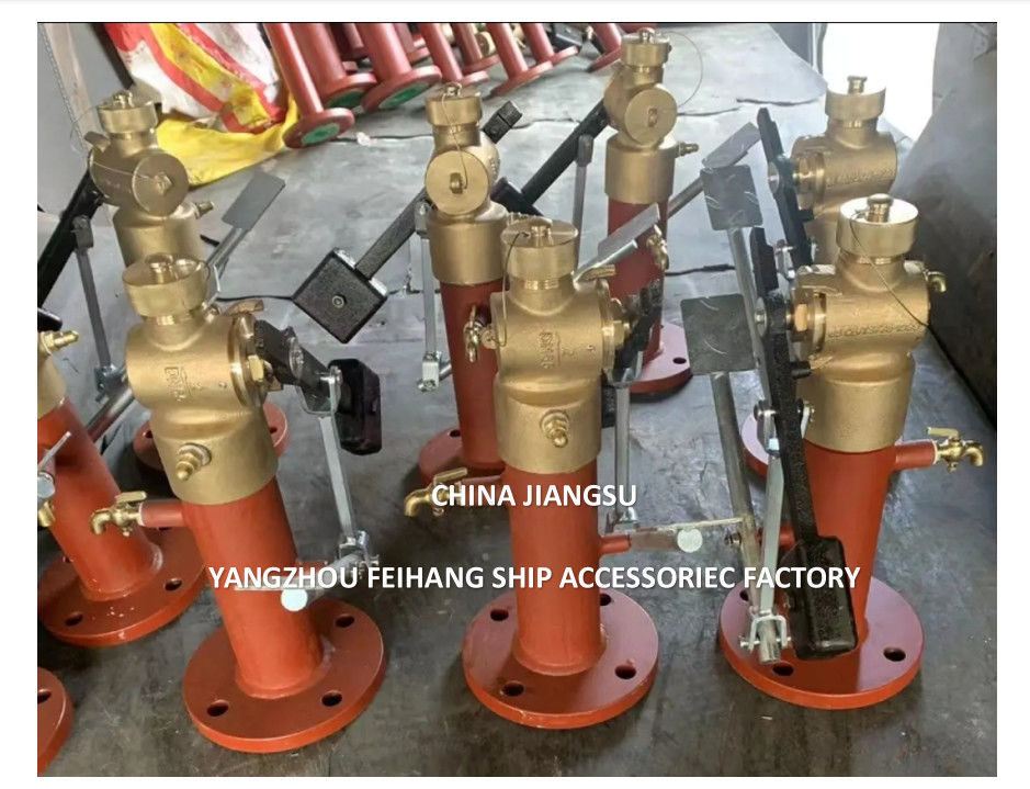 CB/T3778-1999 Valvola a chiusura automatica con pedale a piedi per sonorizzazione