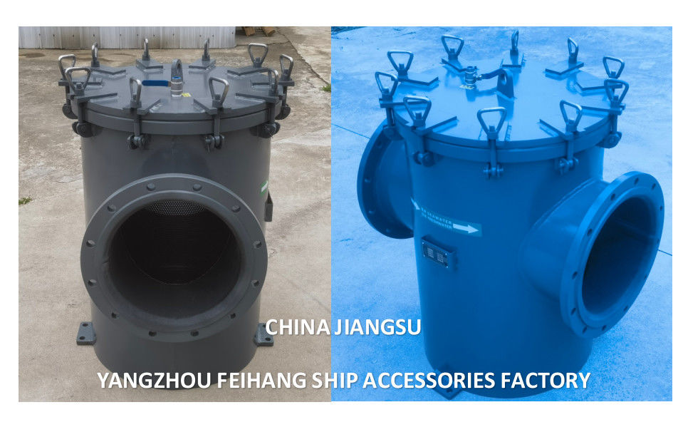 Cina AS350 CB/T497 Filtro per acqua di mare in cestello con rivestimento in gomma Fornitore - Feihang Marine