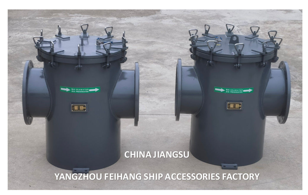 Cina AS350 CB/T497 Filtro per acqua di mare in cestello con rivestimento in gomma Fornitore - Feihang Marine