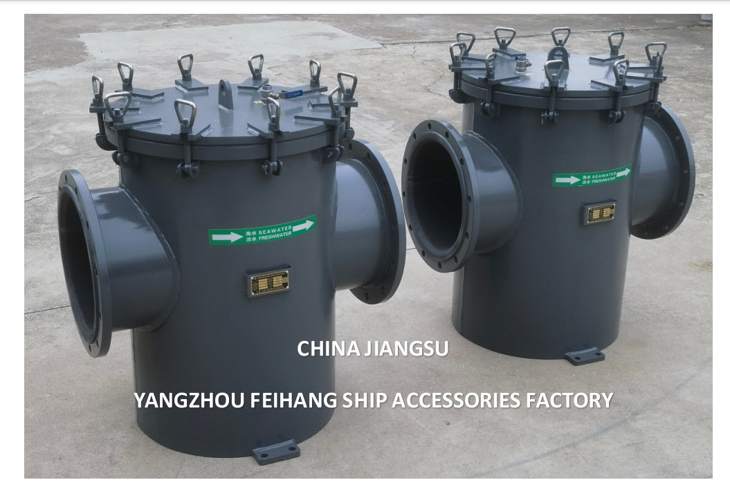 Cina AS350 CB/T497 Filtro per acqua di mare in cestello con rivestimento in gomma Fornitore - Feihang Marine