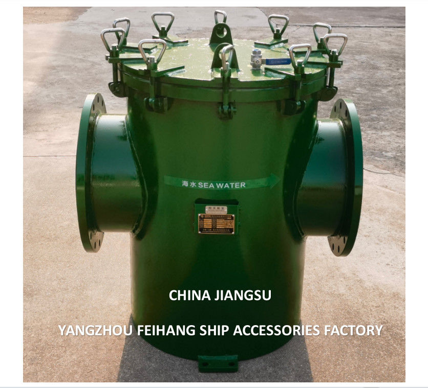 Cina AS350 CB/T497 Filtro per acqua di mare in cestello con rivestimento in gomma Fornitore - Feihang Marine