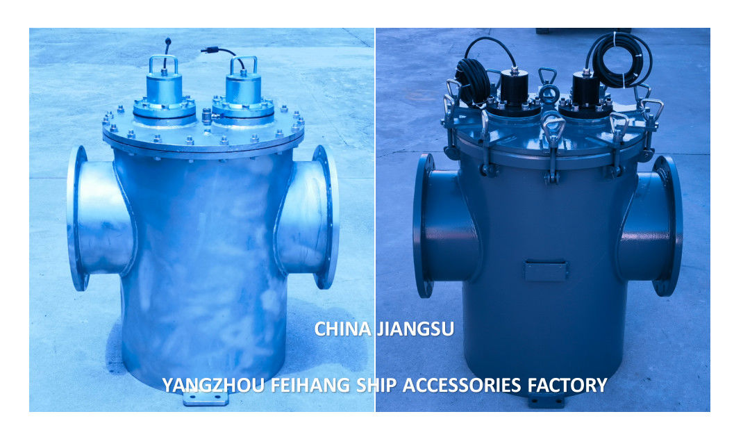 Filtro dell'acqua marina AS350 CB/T497-2012 con modello di sistema di prevenzione della crescita marina MGPS