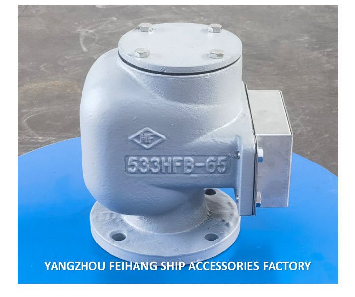 533hfb-Dn65 Testa di scarico d'aria Set completo per serbatoi dell'acqua di mare Testa del tubo d'aria Modello 533hfb-65a