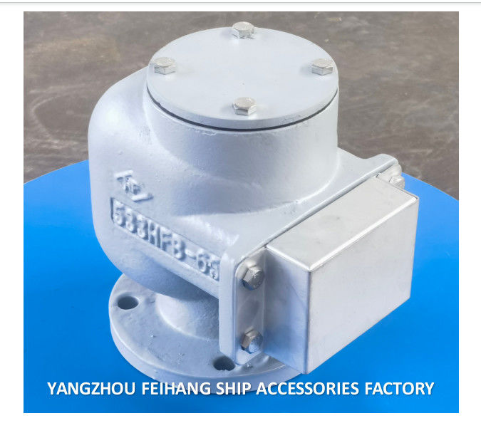 533HFB-DN65 Testa di ventilazione COMPLETO SETTO BILGE BELL Testa del tubo d'aria NO.533HFB-65A