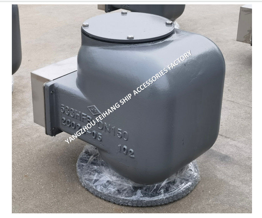 Capo di ventilazione di aria marina a disco galleggiante per serbatoi di acqua dolce MODello 533HFB-150A