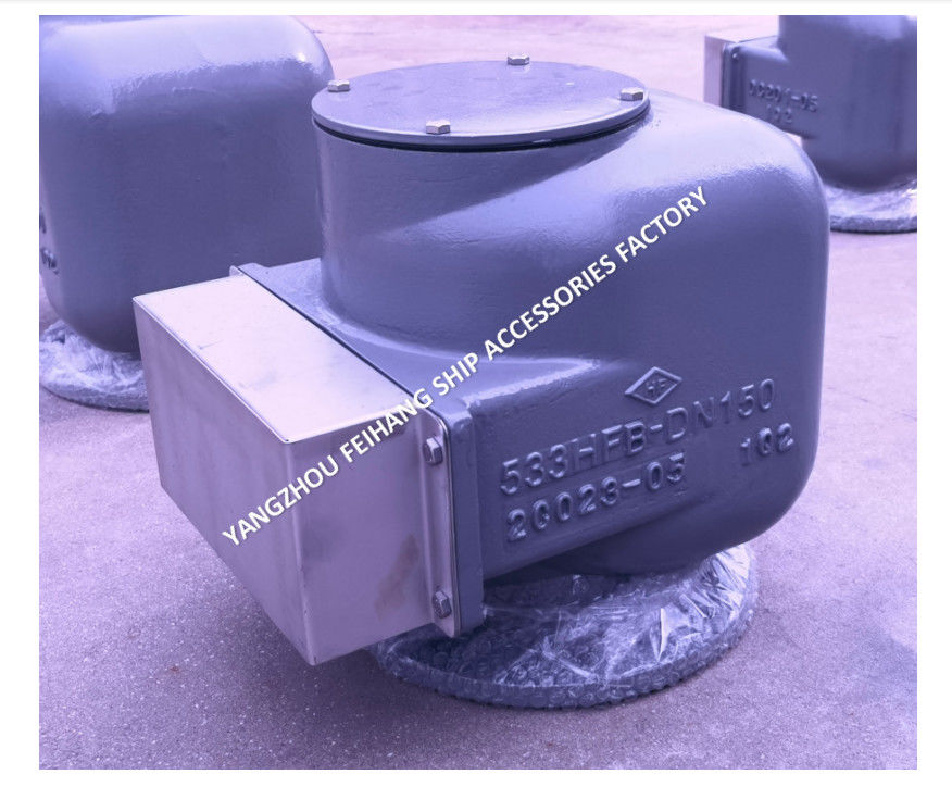 Capo di ventilazione di aria marina a disco galleggiante per serbatoi di acqua dolce MODello 533HFB-150A