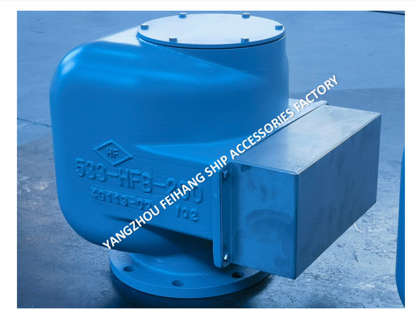 TANCO DI BALLAST Capo di ventilazione NO.533HFB-200A Corpo in ghisa con 316 in acciaio inossidabile