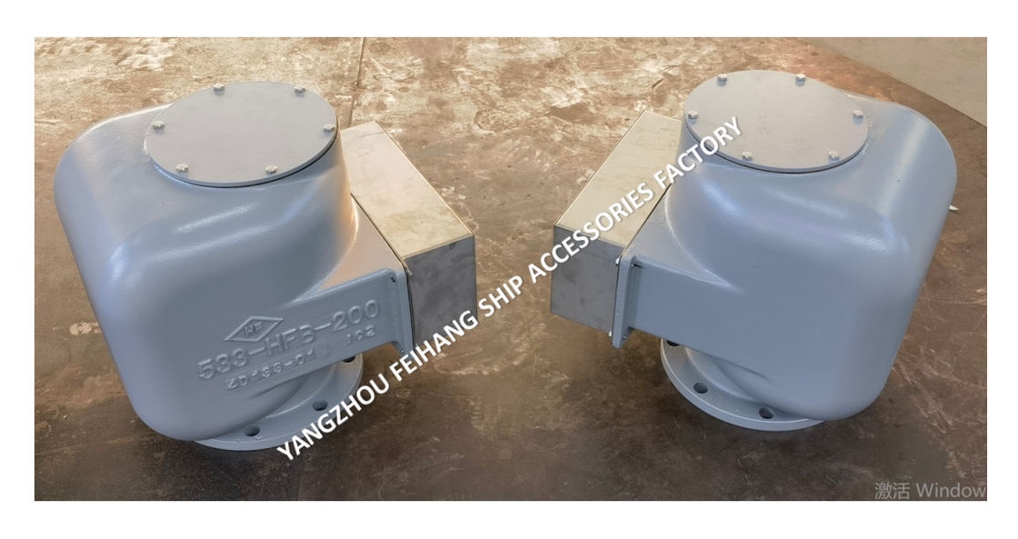 533hfb-200 Testa di ventilazione con galleggiante Sus316l per tubi d'aria