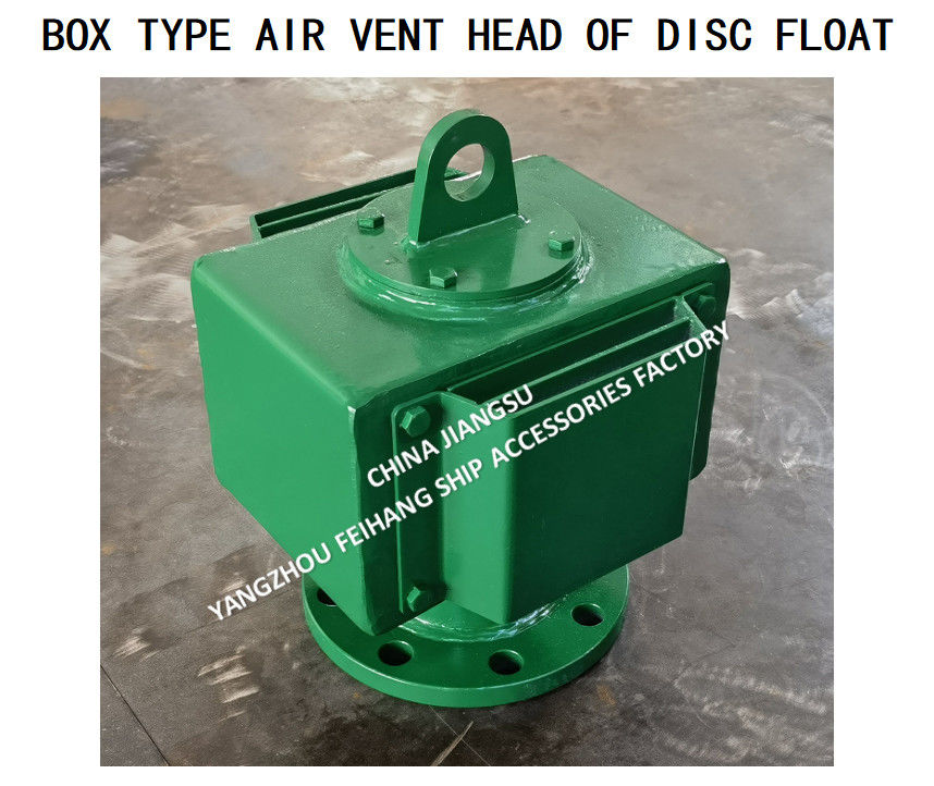 Tipo di scatola marina testa di ventilazione DN100 per serbatoio dell'acqua fresca corpo di acciaio al carbonio galvanizzazione a caldo con palla galvanizzata SUS316L