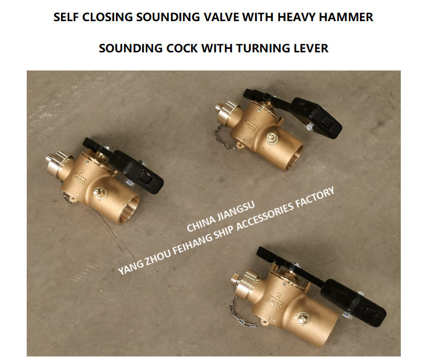 Valvola di sonorizzazione auto-chiusura DN50 CB/T3778