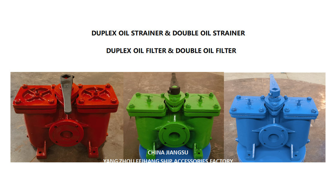 Filtro d'olio doppio a bassa pressione DUPLEX MODELLO:AS65-0.75/0.26 CB/T425-94