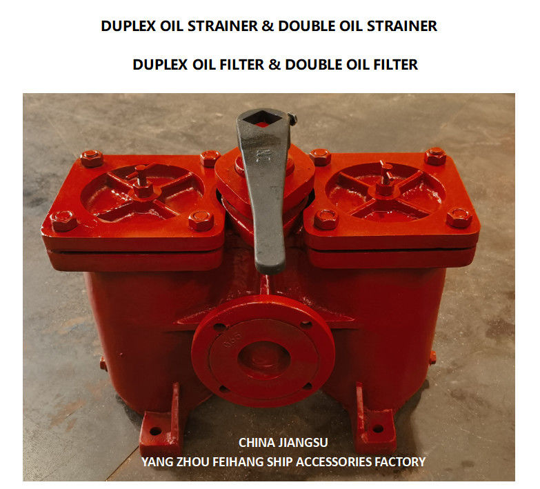 DN65 Modello di aspirazione della pompa dell'olio di combustibile DUPLEX STRAINERS / FILTER AS65-0.75/0.26 CB/T425-94