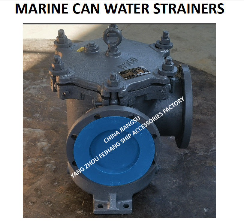 JIS 5K-200A LA-TYPE filtro di acqua in scatola marina per pompa principale di acqua di mare con cesto di filtro in acciaio inossidabile