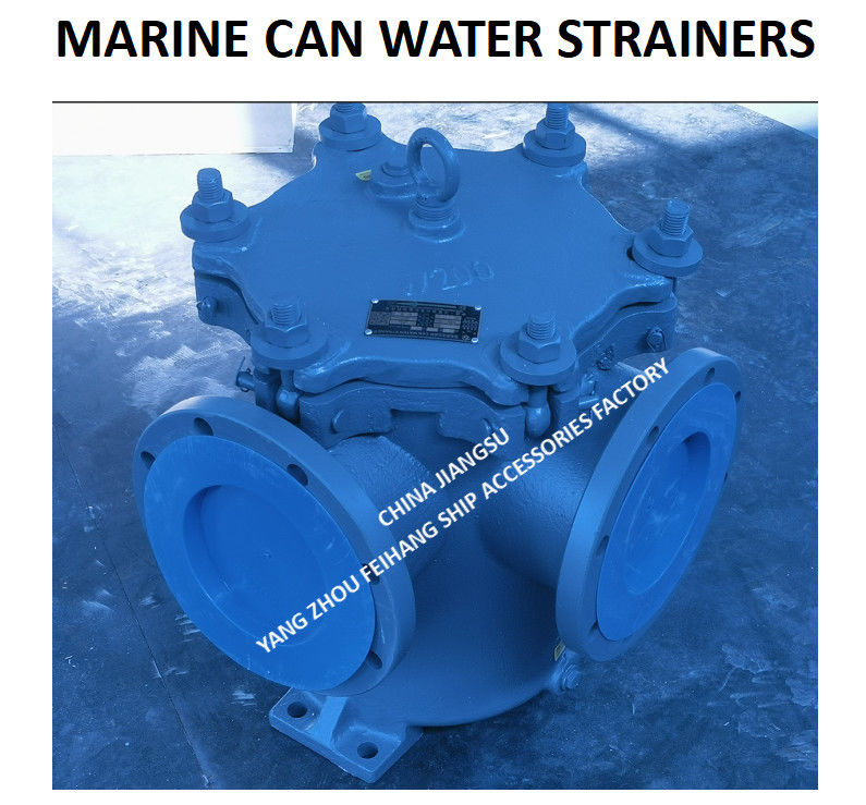 JIS 5K-200A LA-TYPE filtro di acqua in scatola marina per pompa principale di acqua di mare con cesto di filtro in acciaio inossidabile