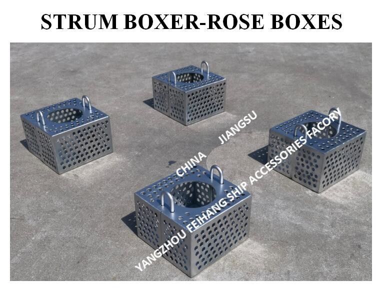 Filtro di acciaio galvanizzato Rose Box per linea di sosta FH-100A JIS F7206 Mesh-10mm