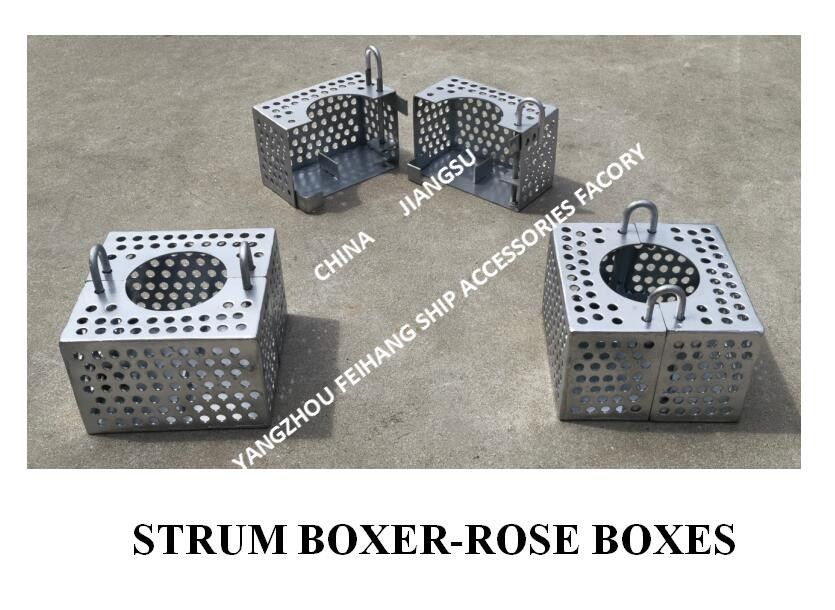 Filtro di acciaio galvanizzato Rose Box per linea di sosta FH-100A JIS F7206 Mesh-10mm