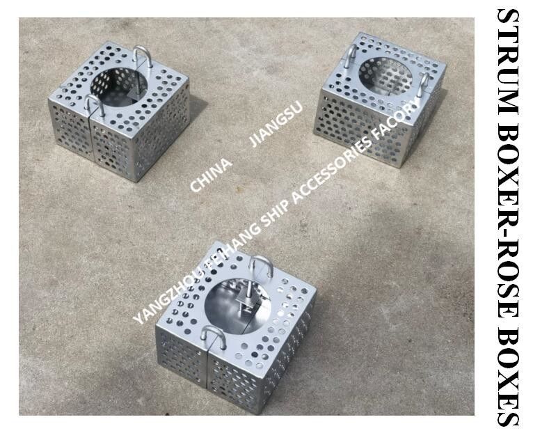 Filtro di acciaio galvanizzato Rose Box per linea di sosta FH-100A JIS F7206 Mesh-10mm