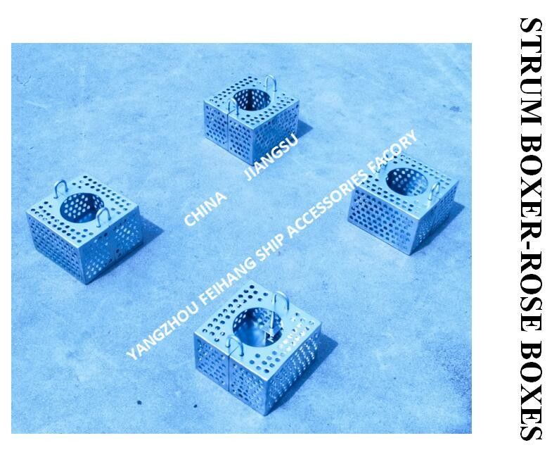 Filtro di acciaio galvanizzato Rose Box per linea di sosta FH-100A JIS F7206 Mesh-10mm