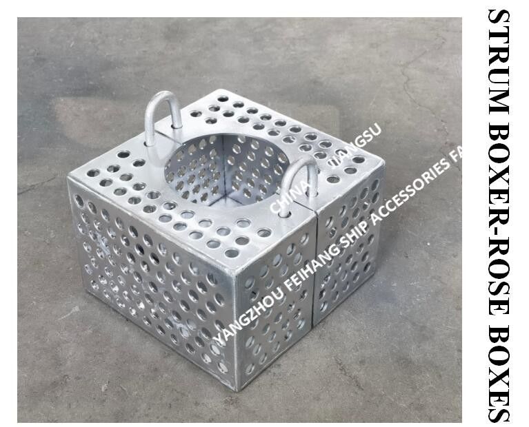 Filtro di acciaio galvanizzato Rose Box per linea di sosta FH-100A JIS F7206 Mesh-10mm