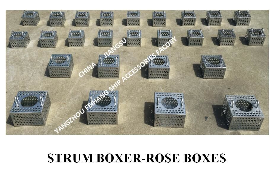 Filtro di acciaio galvanizzato Rose Box per linea di sosta FH-100A JIS F7206 Mesh-10mm
