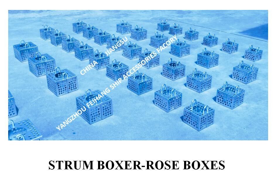 Filtro di acciaio galvanizzato Rose Box per linea di sosta FH-100A JIS F7206 Mesh-10mm