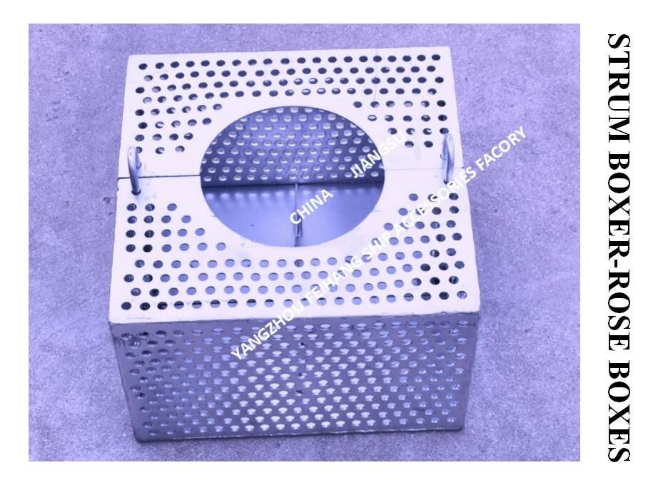 Filtro di acciaio galvanizzato Rose Box per linea di sosta FH-100A JIS F7206 Mesh-10mm
