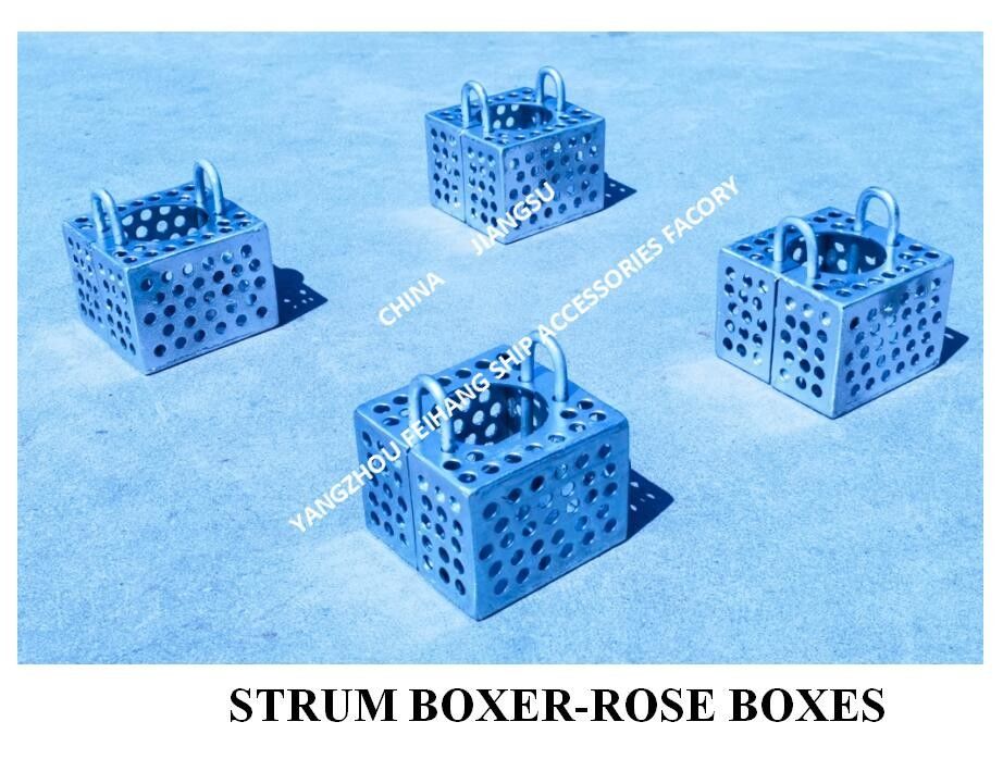 Filtro di acciaio galvanizzato Rose Box per linea di sosta FH-100A JIS F7206 Mesh-10mm