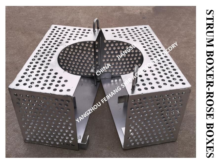 Filtro di acciaio galvanizzato Rose Box per linea di sosta FH-100A JIS F7206 Mesh-10mm