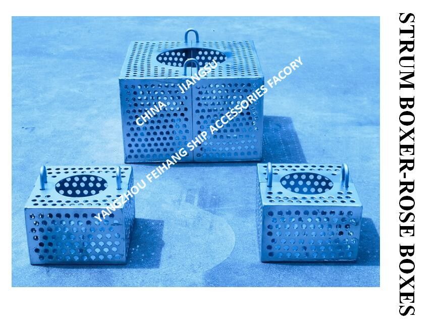 Filtro di acciaio galvanizzato Rose Box per linea di sosta FH-100A JIS F7206 Mesh-10mm