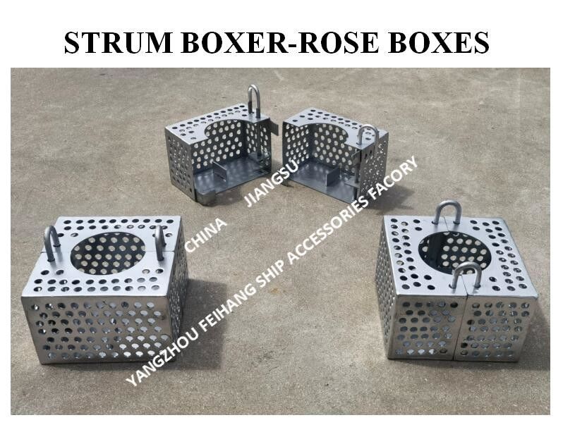 Filtro di acciaio galvanizzato Rose Box per linea di sosta FH-100A JIS F7206 Mesh-10mm