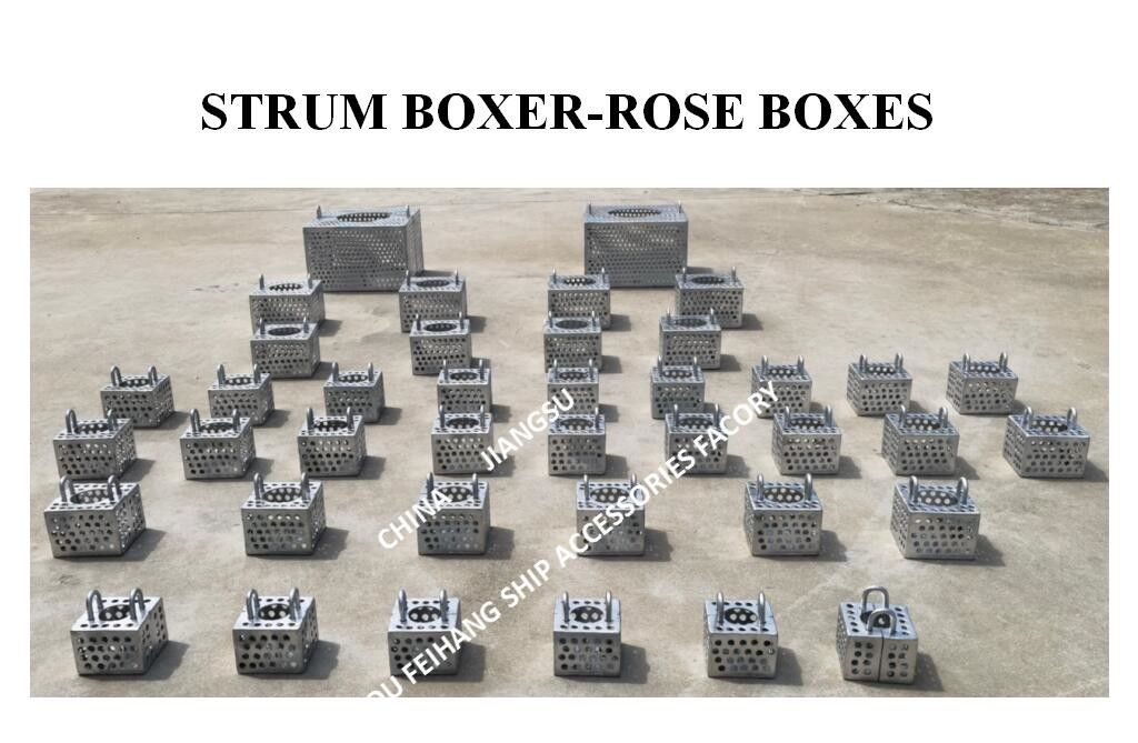 Filtro di acciaio galvanizzato Rose Box per linea di sosta FH-100A JIS F7206 Mesh-10mm