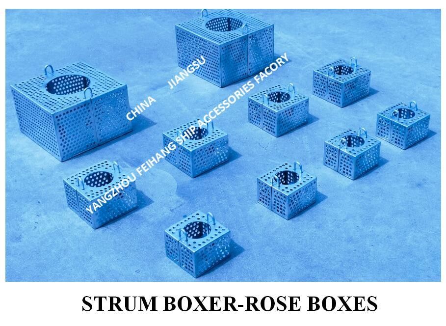 Filtro di acciaio galvanizzato Rose Box per linea di sosta FH-100A JIS F7206 Mesh-10mm