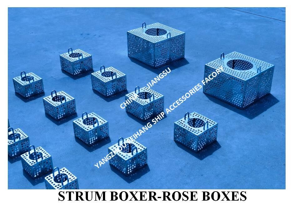 Filtro di acciaio galvanizzato Rose Box per linea di sosta FH-100A JIS F7206 Mesh-10mm