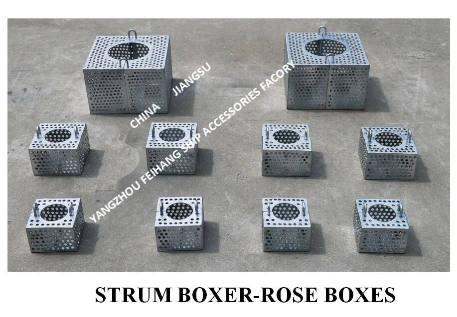 Filtro di acciaio galvanizzato Rose Box per linea di sosta FH-100A JIS F7206 Mesh-10mm