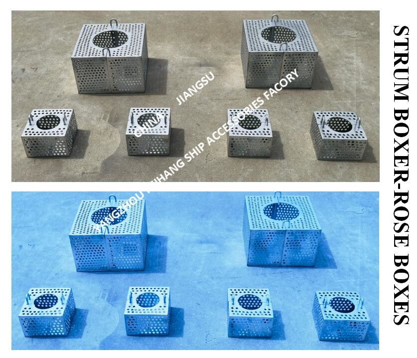Filtro di acciaio galvanizzato Rose Box per linea di sosta FH-100A JIS F7206 Mesh-10mm