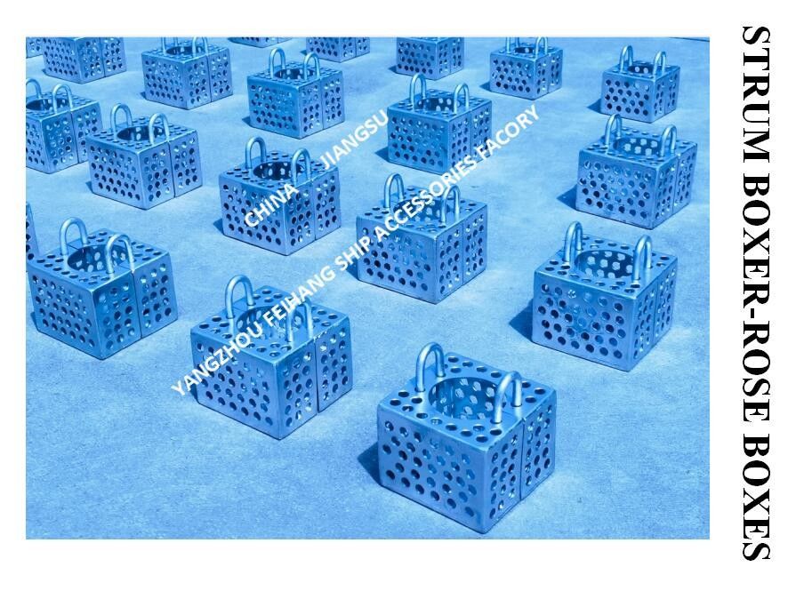 Filtro di acciaio galvanizzato Rose Box per linea di sosta FH-100A JIS F7206 Mesh-10mm