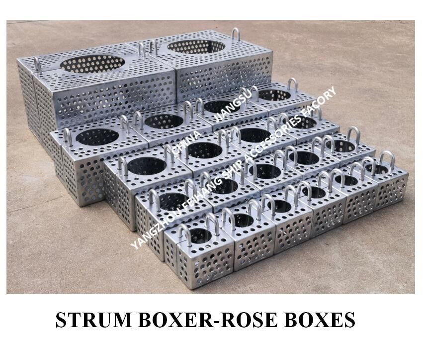 Filtro di acciaio galvanizzato Rose Box per linea di sosta FH-100A JIS F7206 Mesh-10mm
