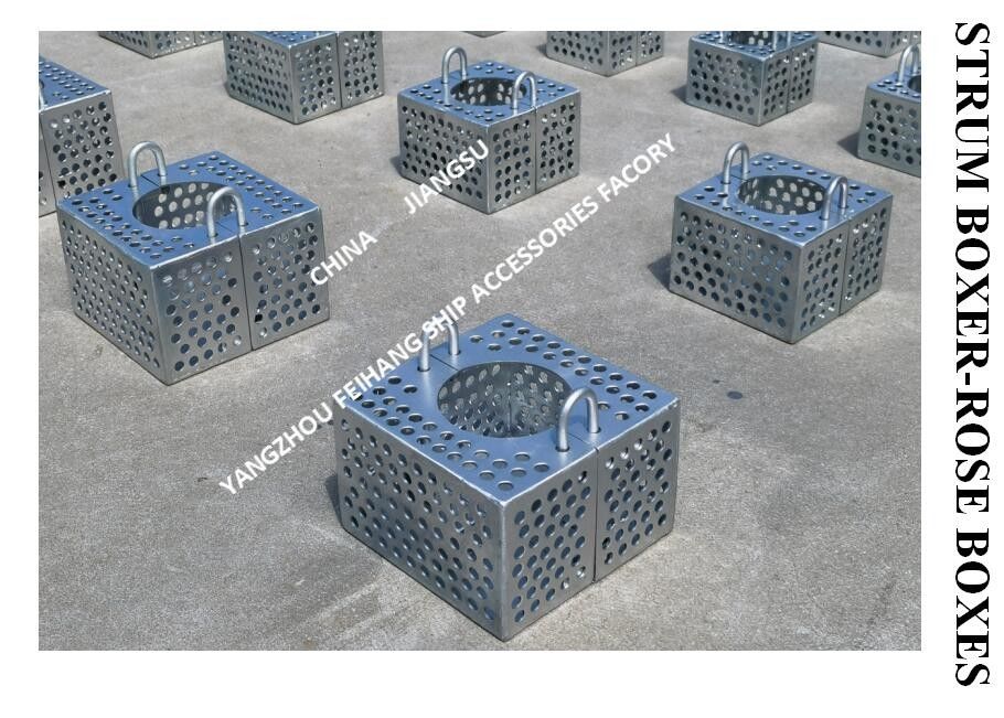 Filtro di acciaio galvanizzato Rose Box per linea di sosta FH-100A JIS F7206 Mesh-10mm