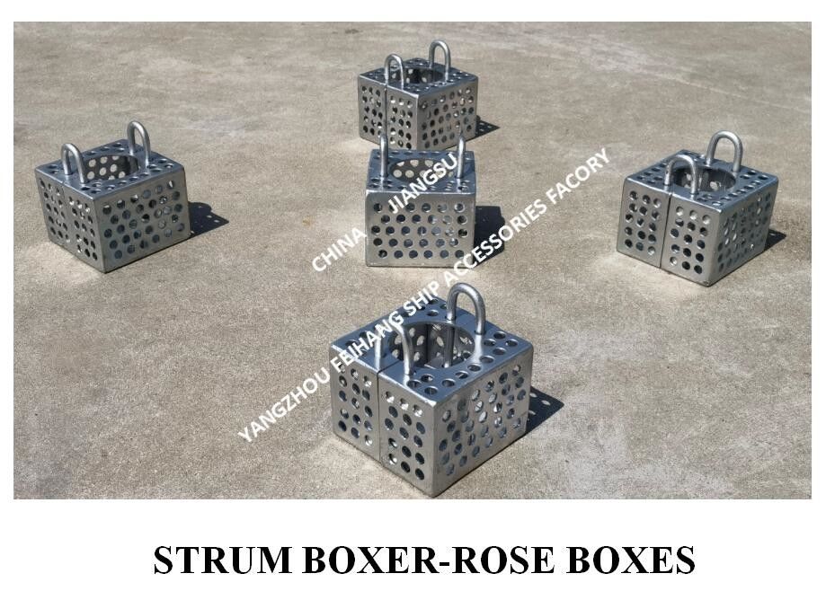 Filtro di acciaio galvanizzato Rose Box per linea di sosta FH-100A JIS F7206 Mesh-10mm