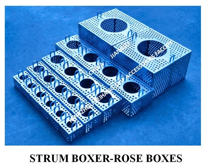 Filtro di acciaio galvanizzato Rose Box per linea di sosta FH-100A JIS F7206 Mesh-10mm
