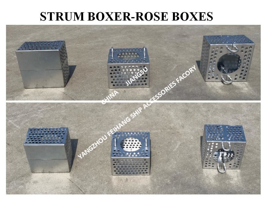 Filtro di acciaio galvanizzato Rose Box per linea di sosta FH-100A JIS F7206 Mesh-10mm