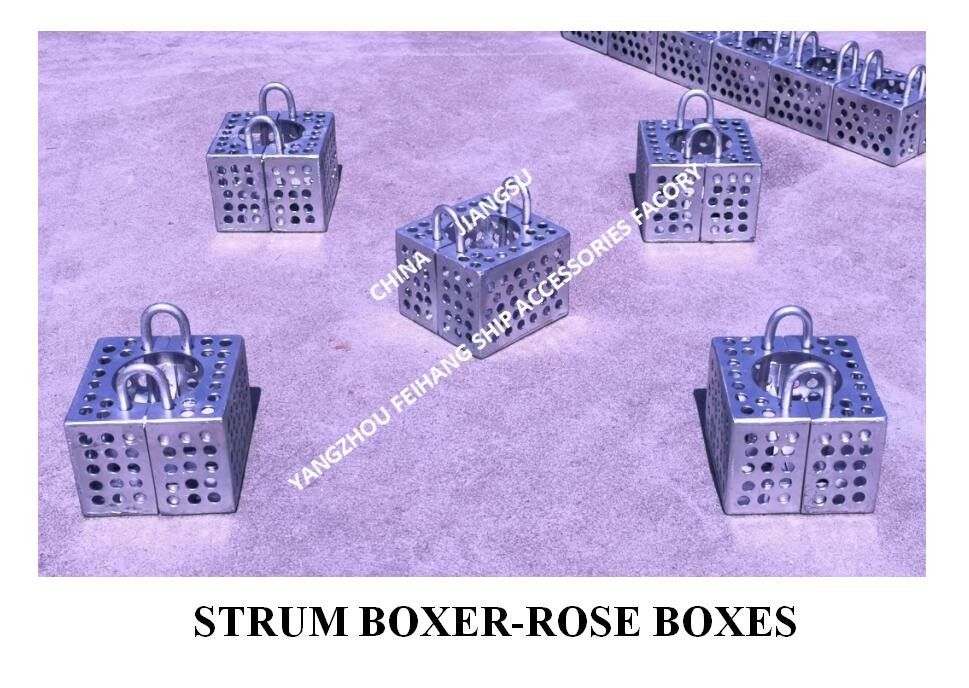 Filtro di acciaio galvanizzato Rose Box per linea di sosta FH-100A JIS F7206 Mesh-10mm