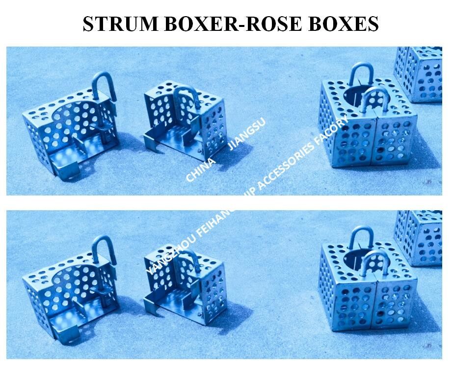 Filtro di acciaio galvanizzato Rose Box per linea di sosta FH-100A JIS F7206 Mesh-10mm