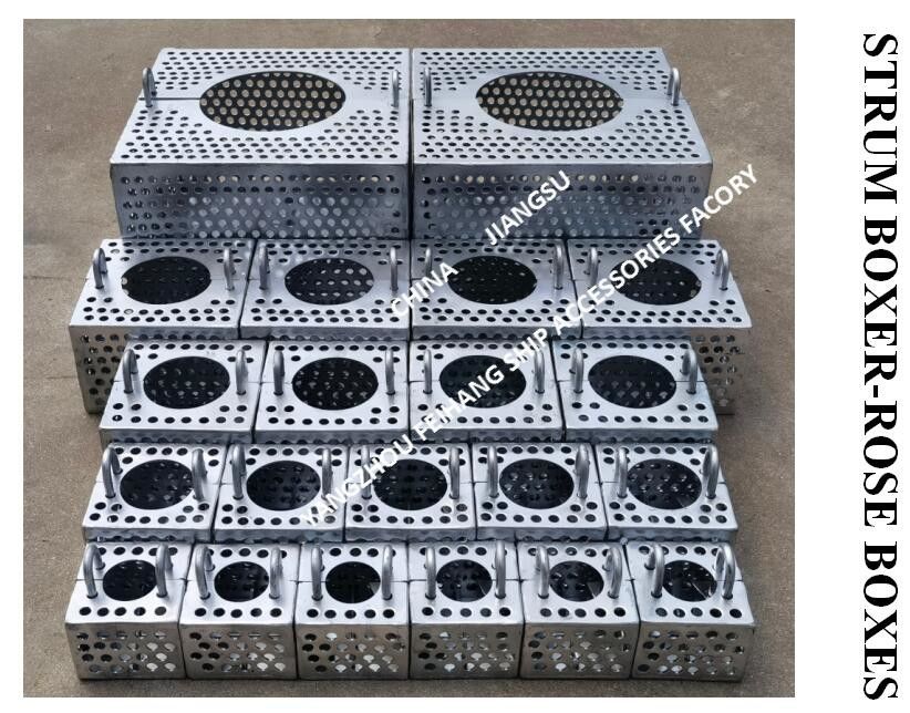 Filtro di acciaio galvanizzato Rose Box per linea di sosta FH-100A JIS F7206 Mesh-10mm