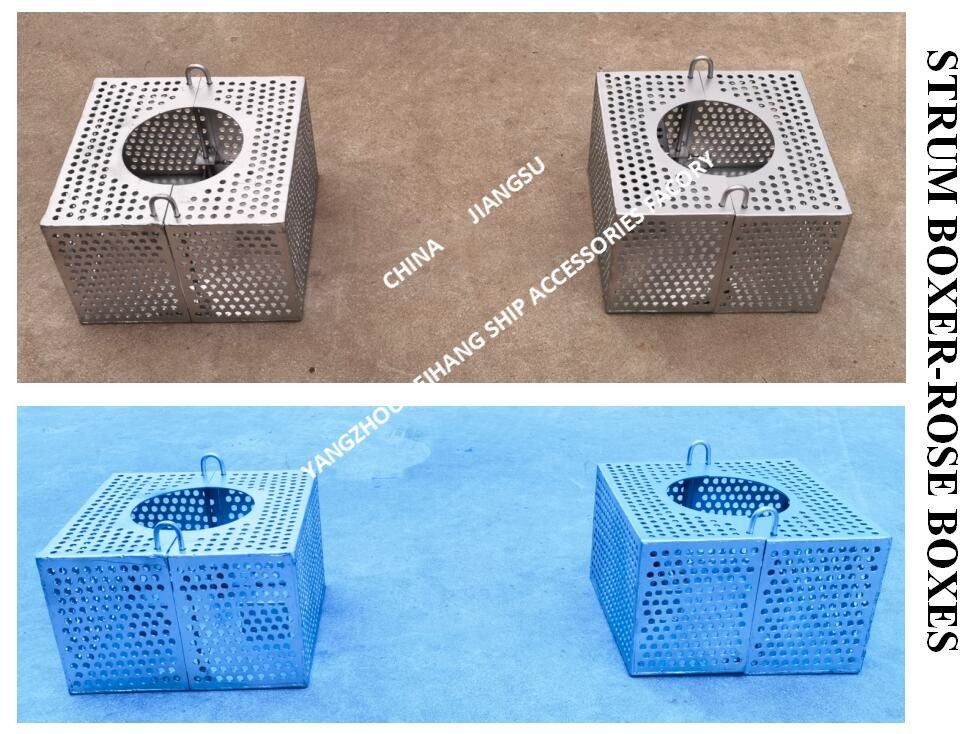 Filtro di acciaio galvanizzato Rose Box per linea di sosta FH-100A JIS F7206 Mesh-10mm